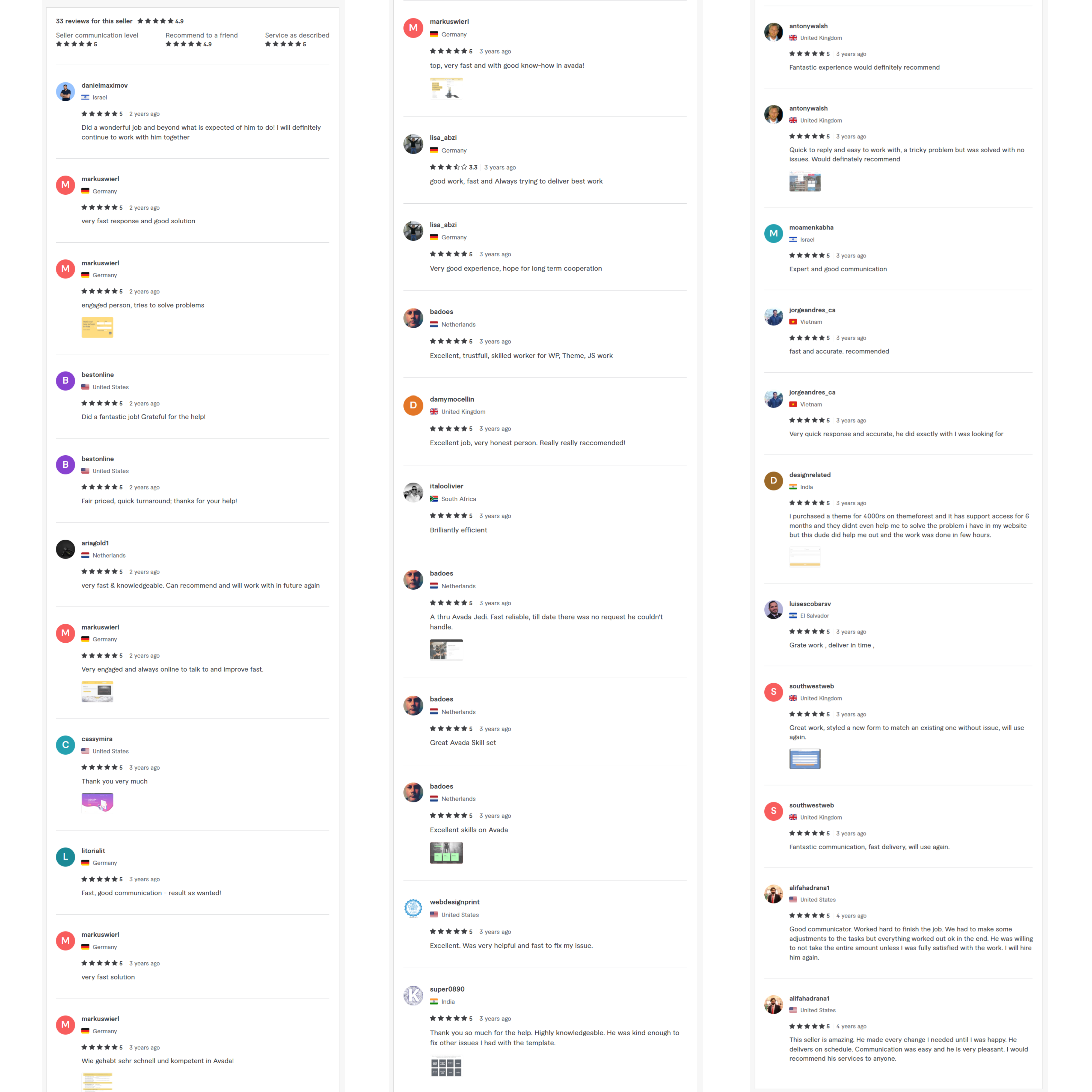 A collection of reviews from Omer Bhatti’s earlier freelance engineering work